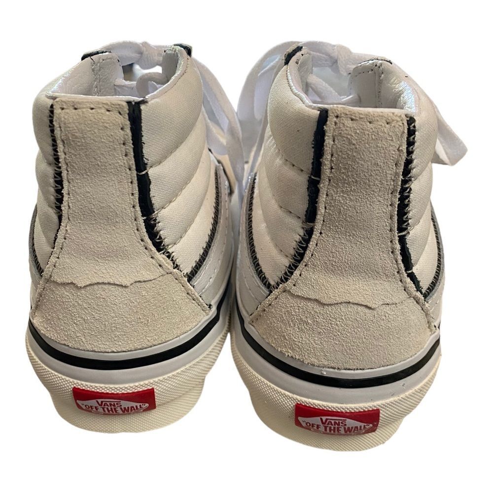 VANS Sk8-Hi Reconstructed Marshmallow / White Sneakers NEW 8 8.5 9 9.5 10 - Picture 5 of 7